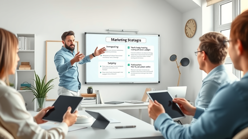 Photo of engaging online training session on affiliate marketing and passive income with the master affiliate profits affiliate program