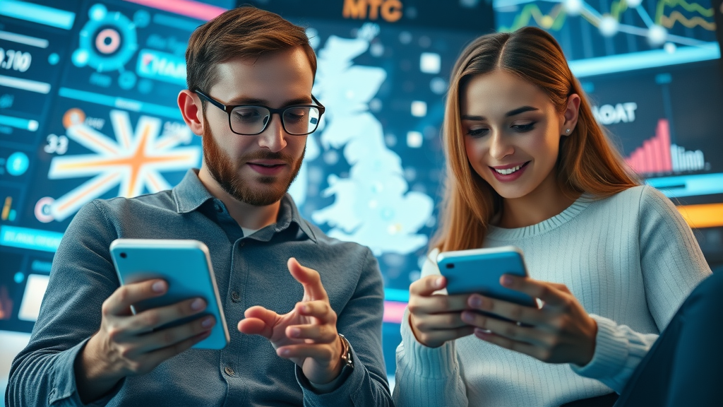 UK consumers connecting online with business website, highlighting importance of website traffic and online presence