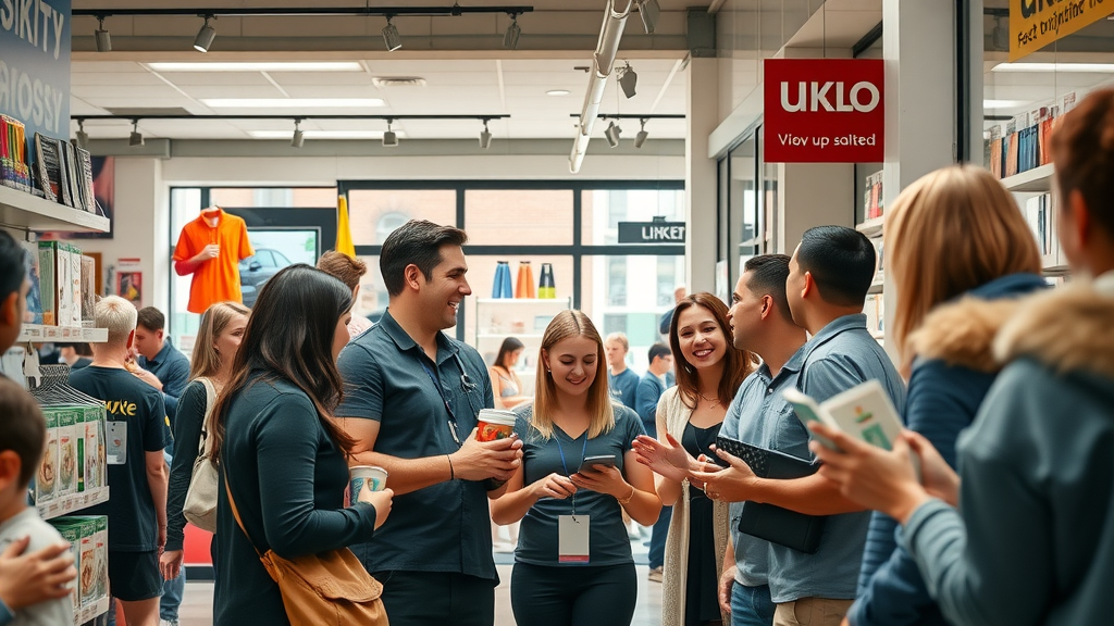 UK retailer doubles leads with pay for website traffic UK, staff interacting with customers and increased site traffic